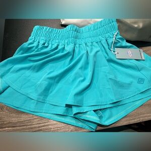 Blue turquoise skort new with tags.